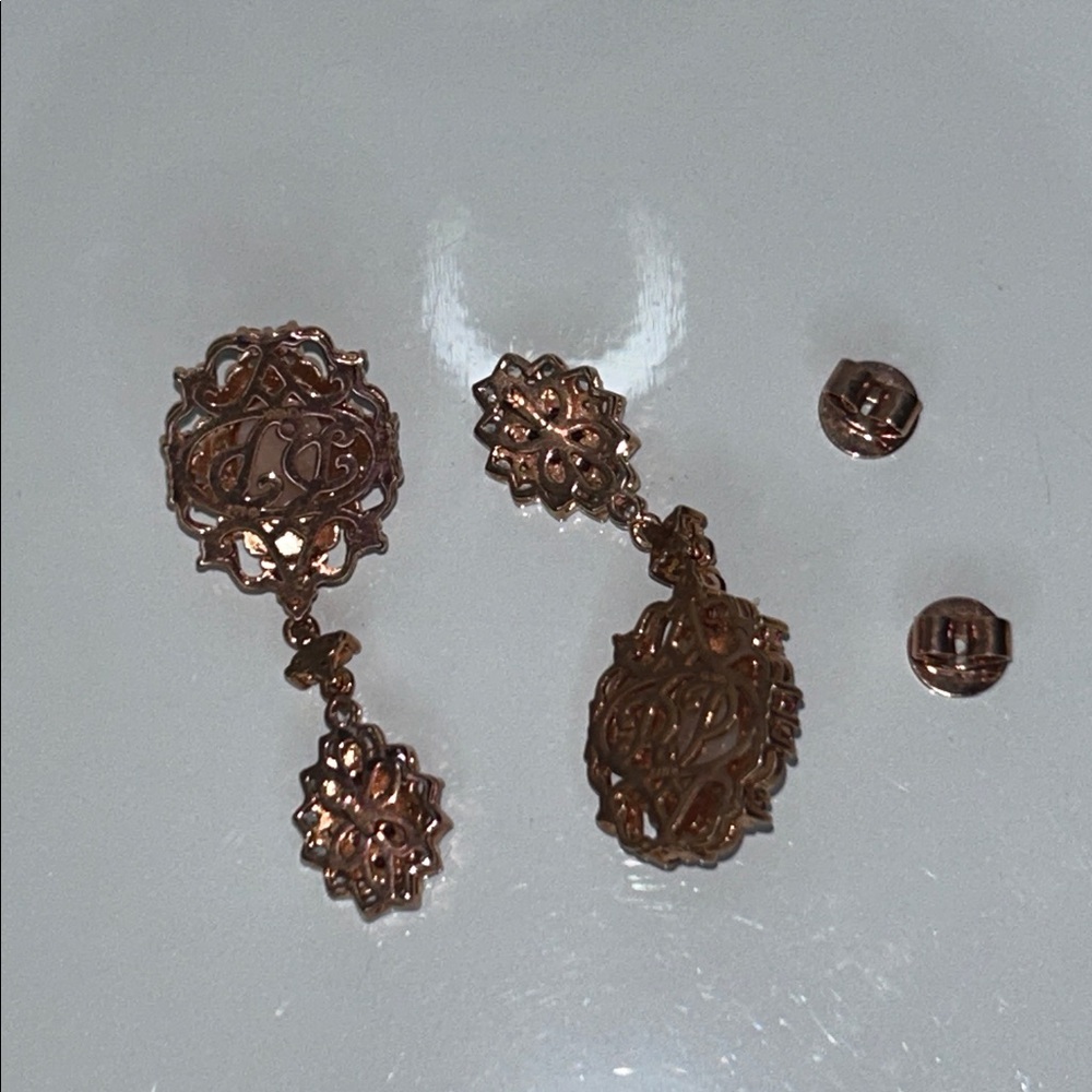 Nwot Multi Gemstone Dangle Statement Earrings By … - image 4